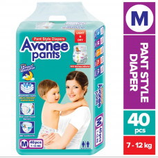 Avonee Medium Pant Diaper 7-12Kg 40Pcs